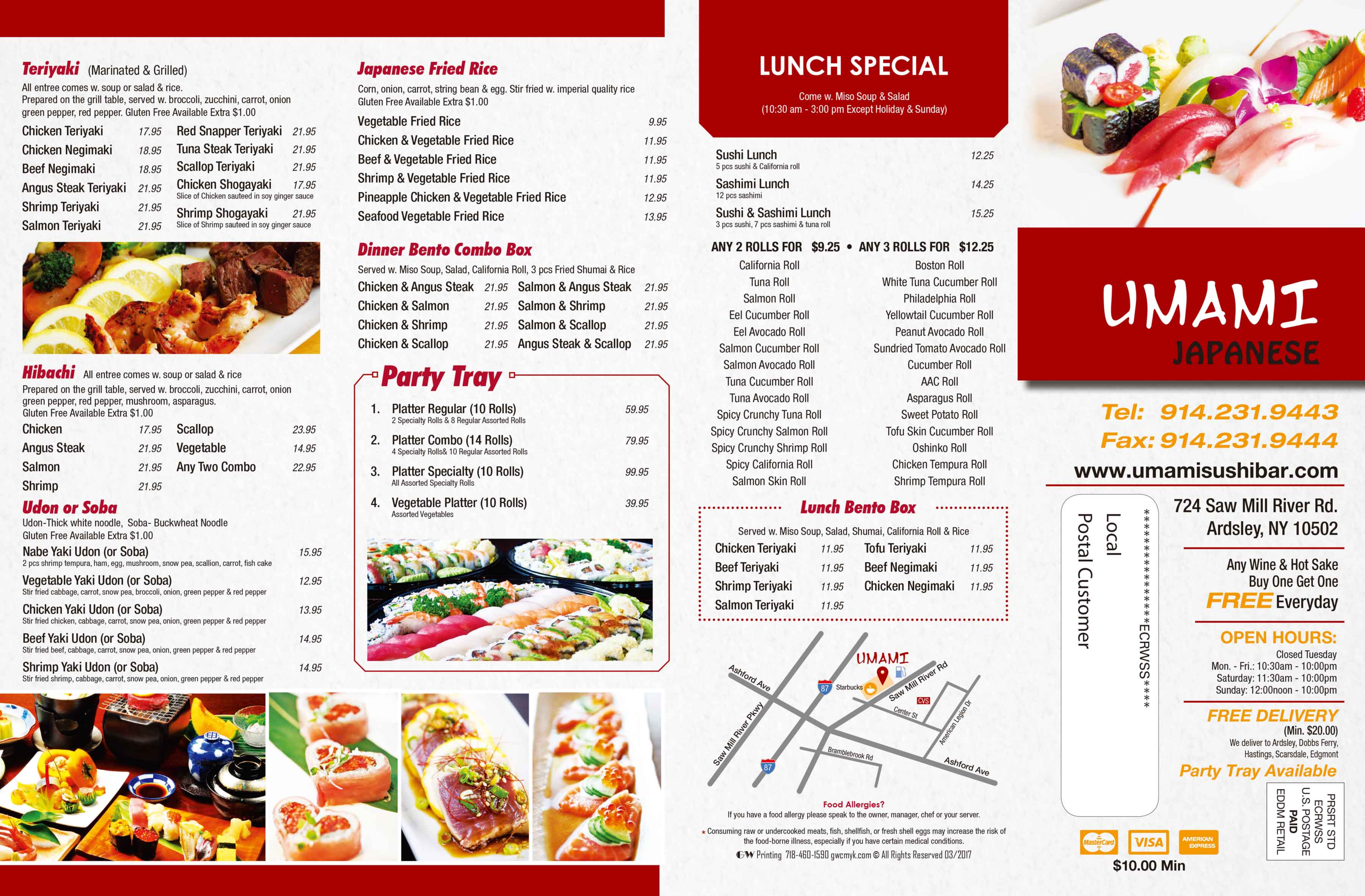 umami kitchen and bar menu